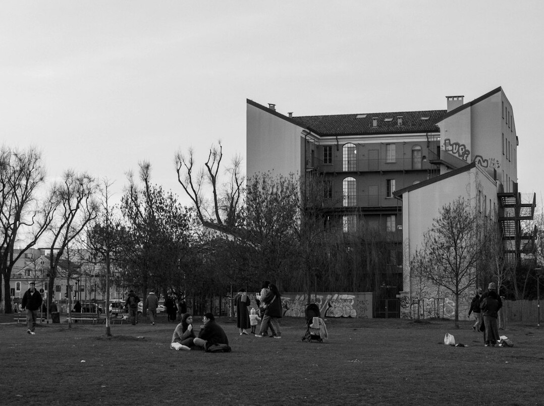 person jogging in park